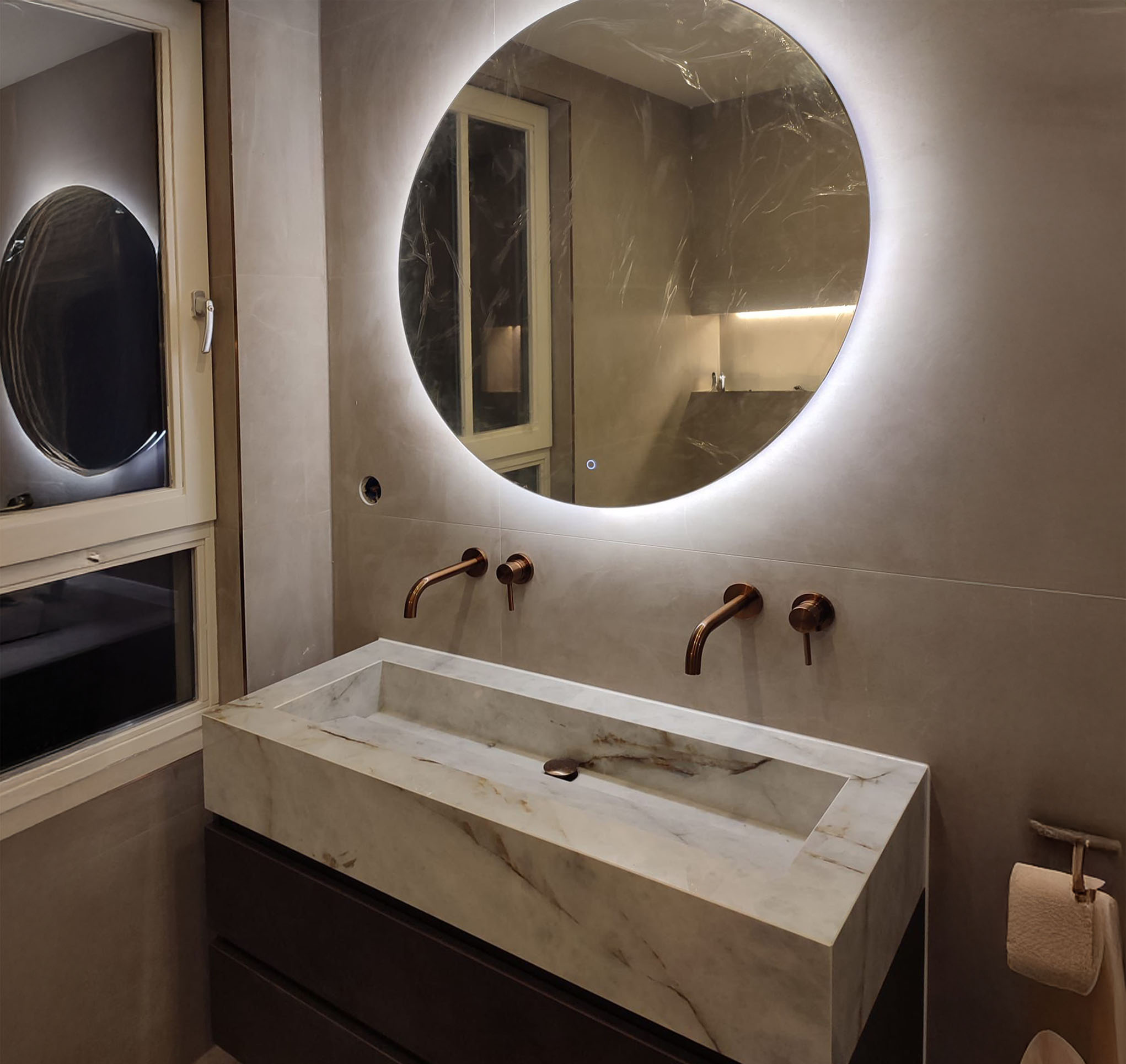 Nieuwe badkamer