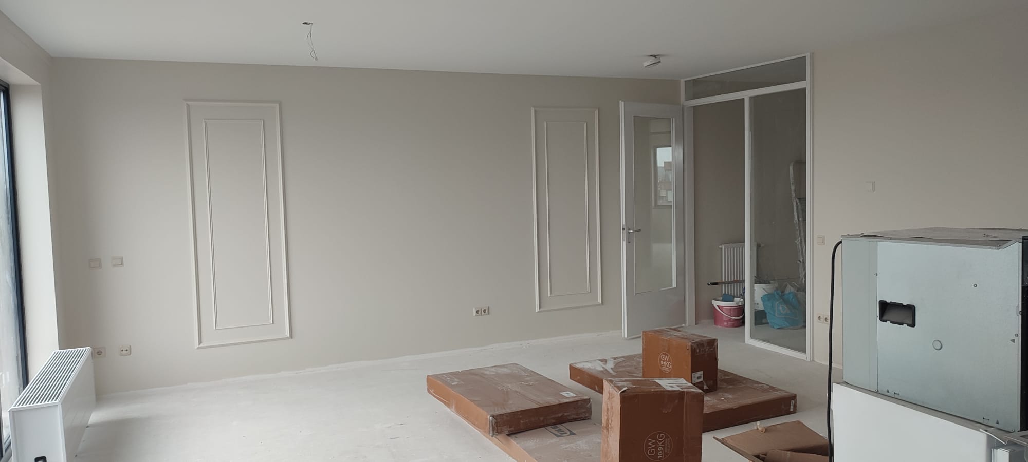Woonkamer wanddecoratie